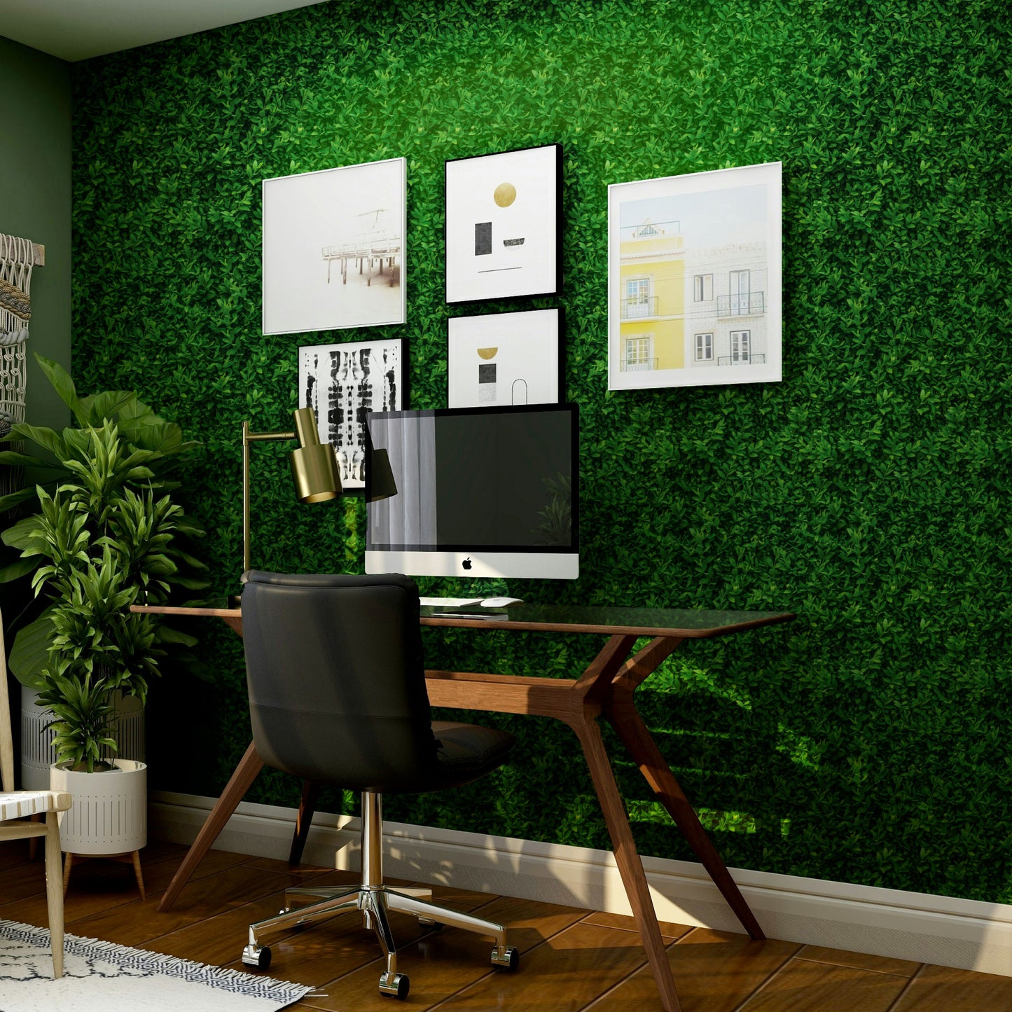 Peel and Stick Wallpaper Sheets – Plant Wall Design