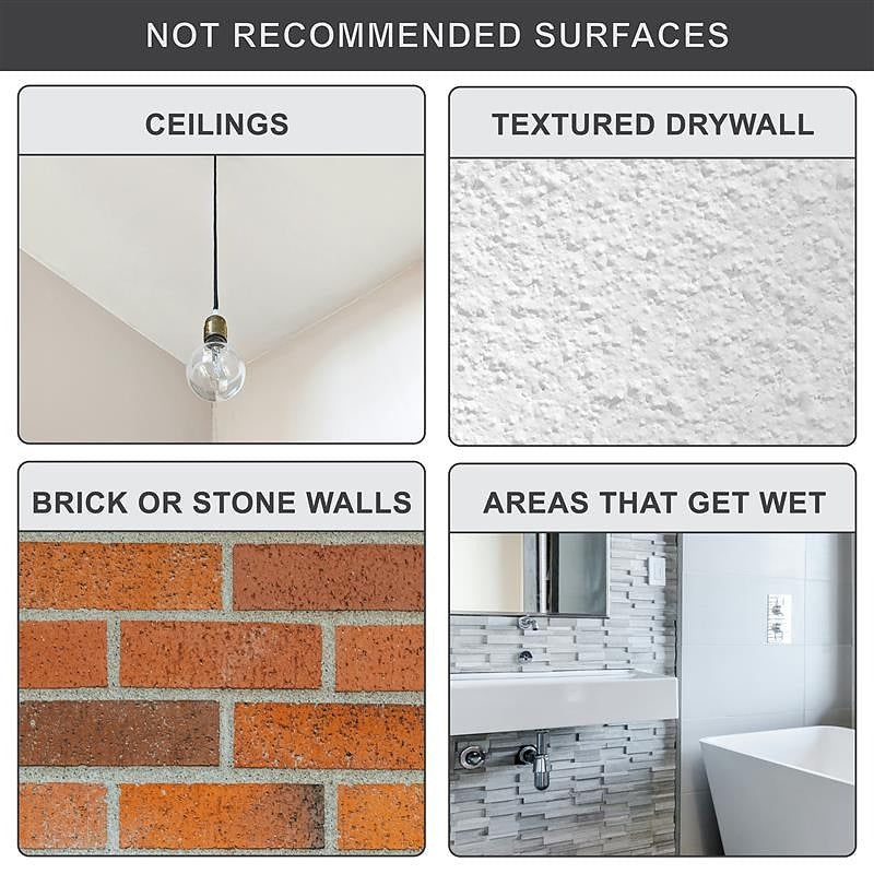 Teal Painted Silver Peel and Stick Wallpaper Tiles - 24 Pack