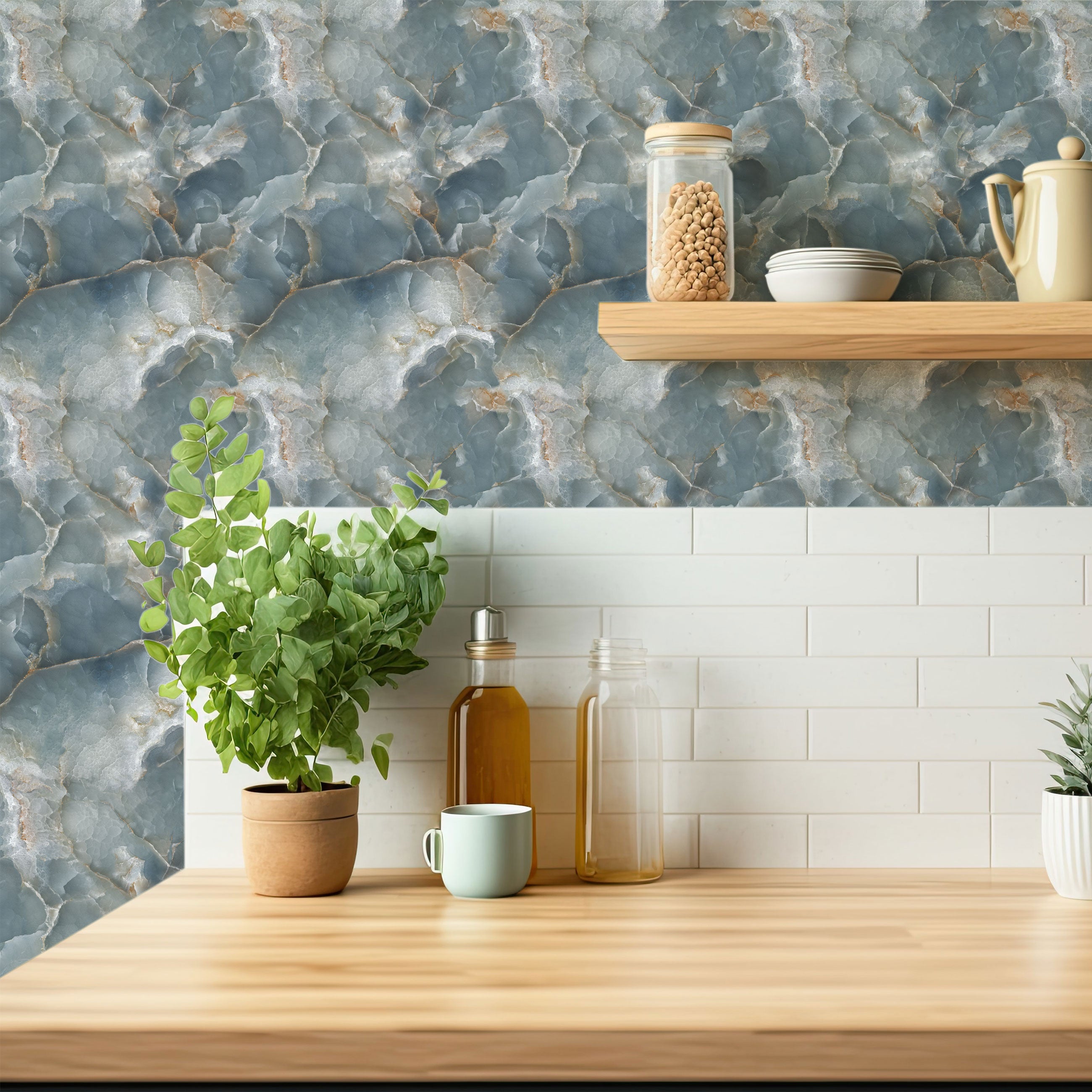 Rock Star Peel & Stick Wallpaper Sheets – 12 Pack