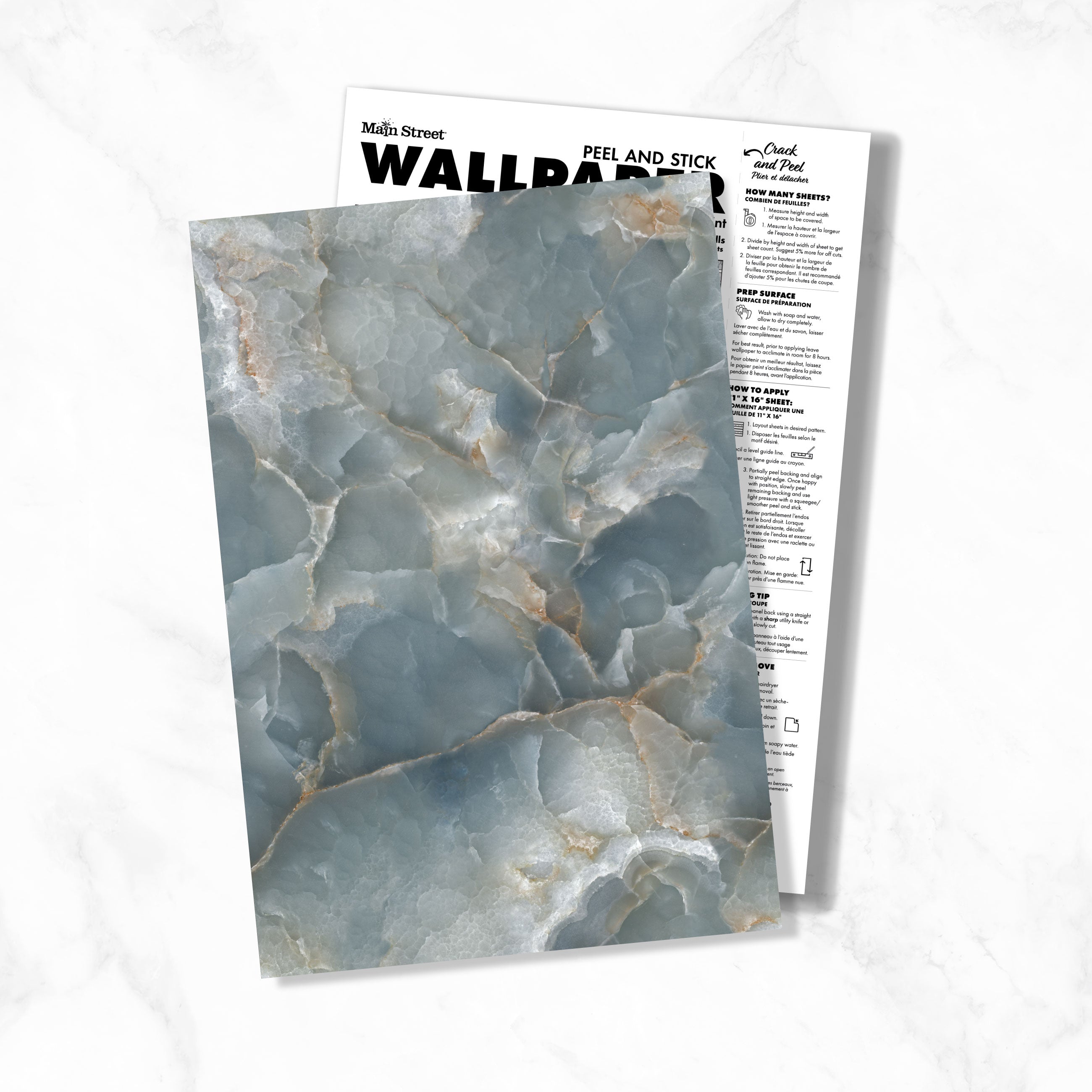 Rock Star Peel & Stick Wallpaper Sheets – 12 Pack