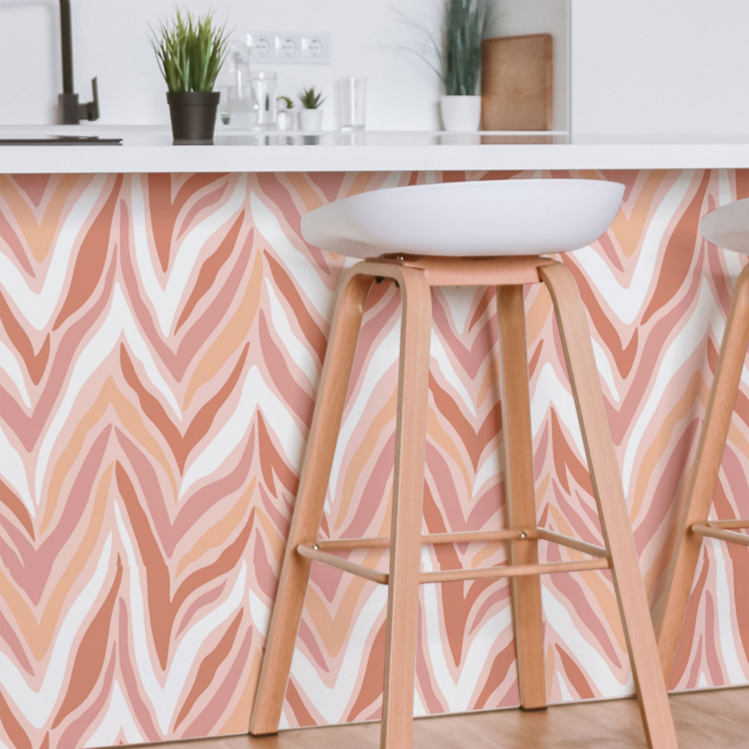 Total Vibes Peel & Stick Wallpaper Sheets – 12 Pack