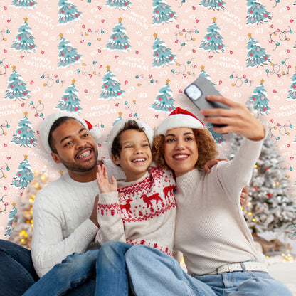 Peel and Stick Wallpaper Sheets – Trees and Lights