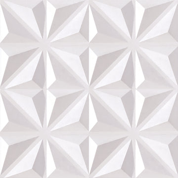 White Geo Peel and Stick Wall Tiles - 8 Pack
