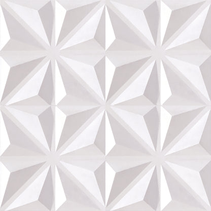 Peel and Stick Wall Tiles - White Geo