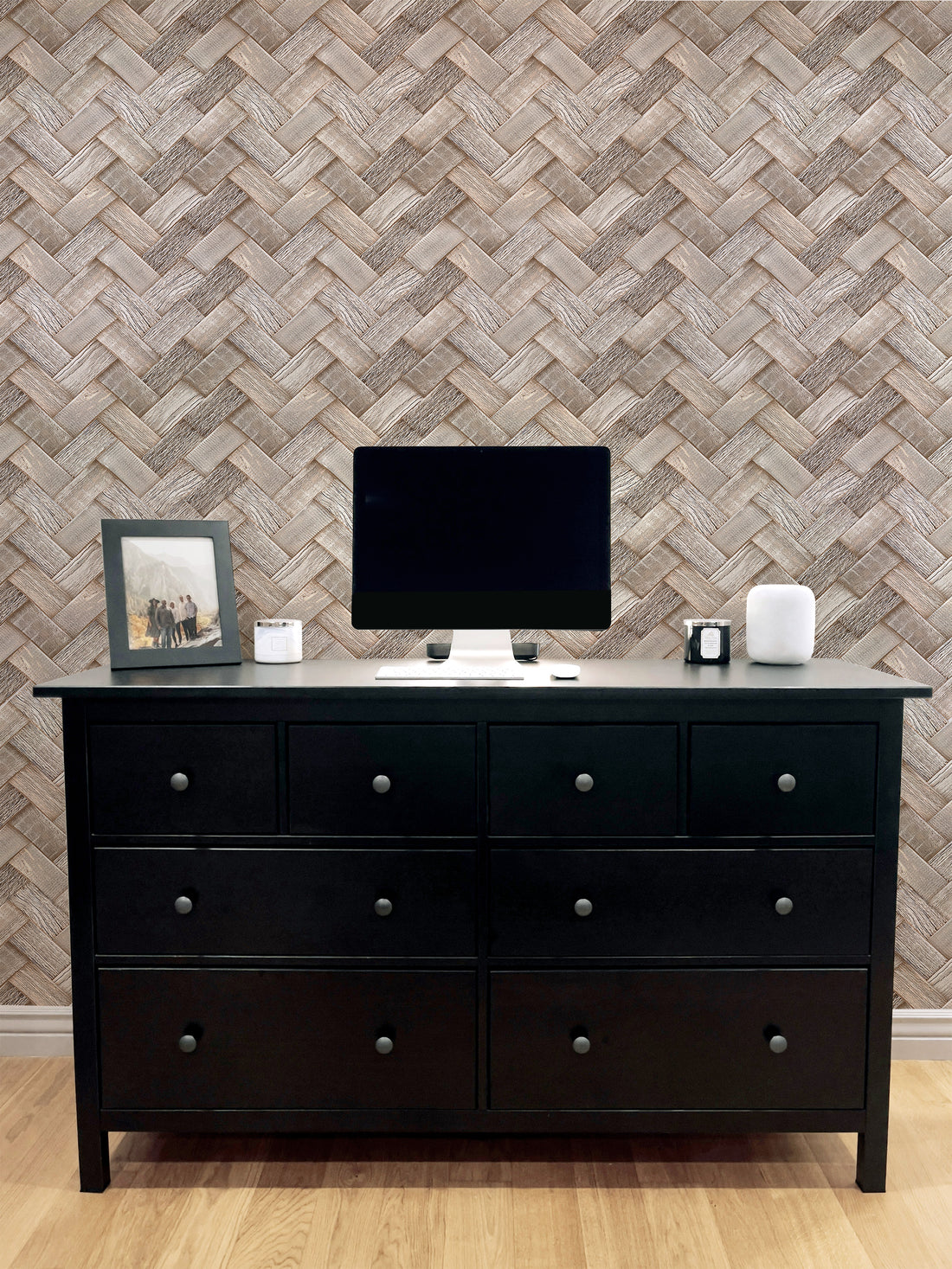 Mighty Pine Peel and Stick Wall Tiles - 8 Pack
