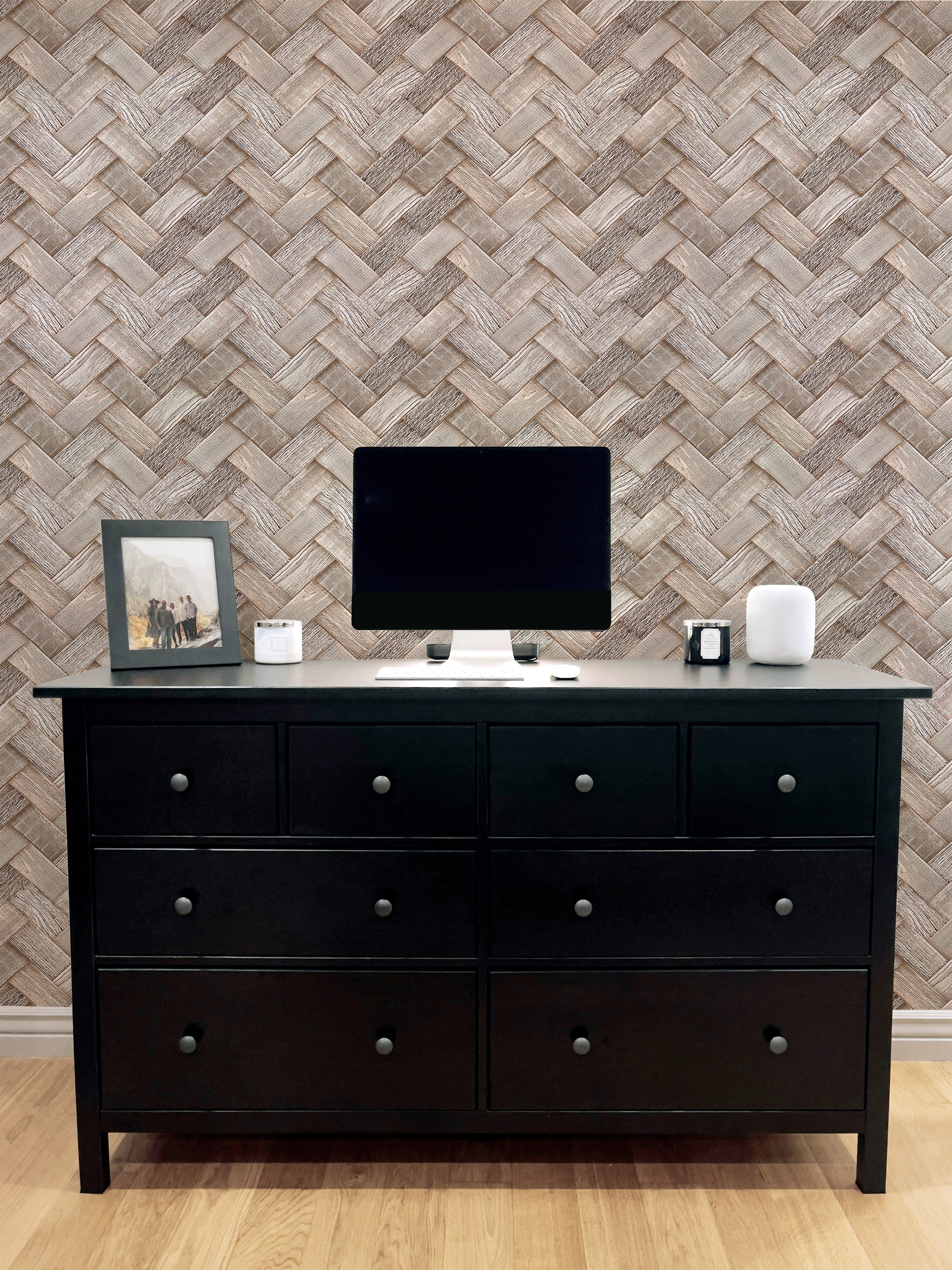 Mighty Pine Peel and Stick Wall Tiles - 8 Pack