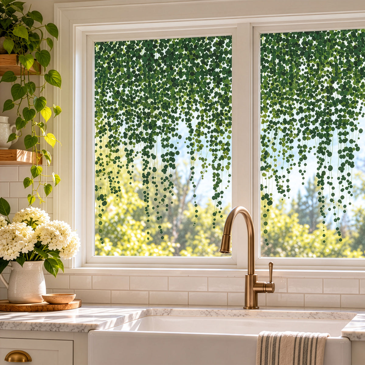 Vines Static Cling Window Film – 12 Pack