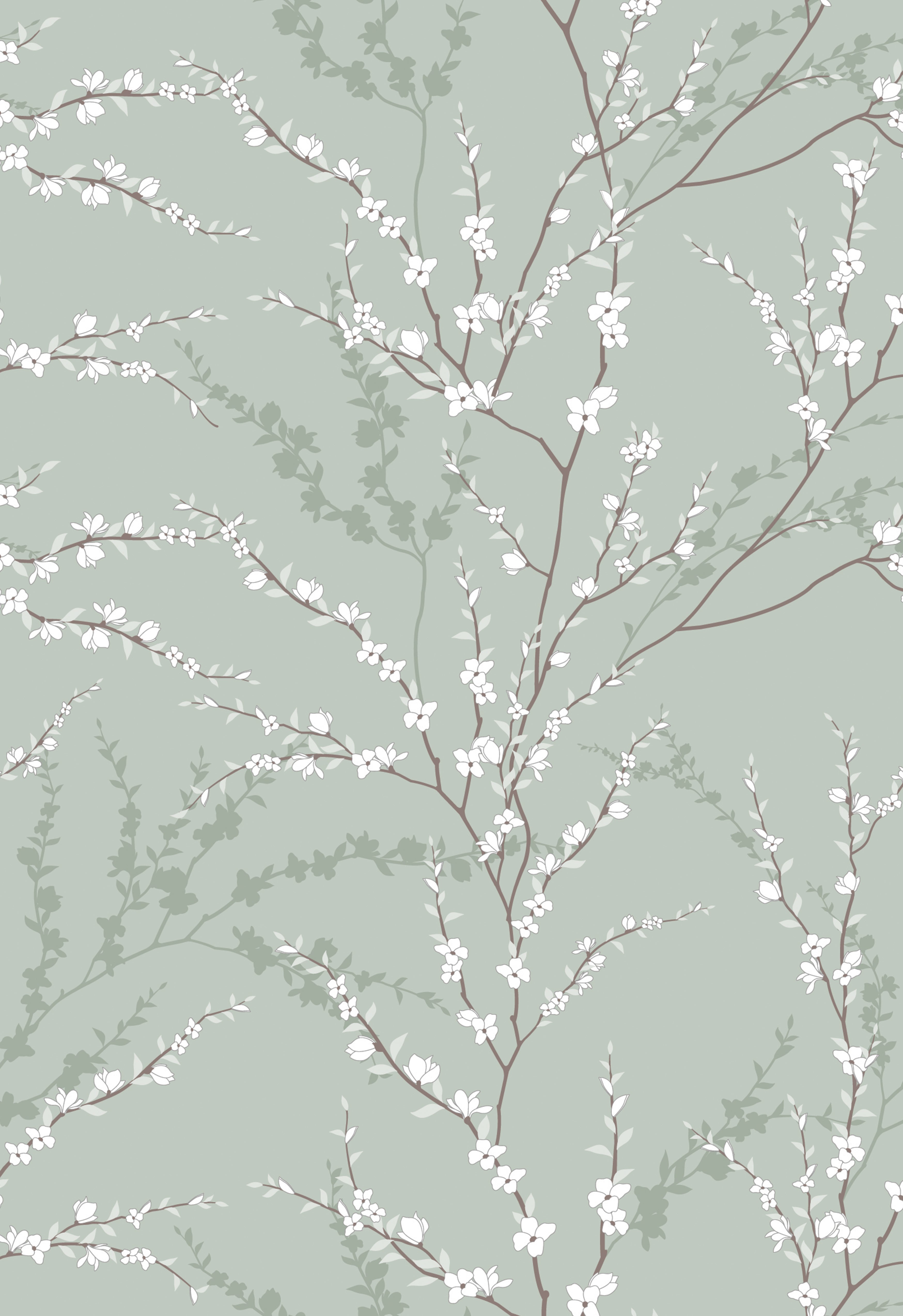 West Coast Branch Peel & Stick Wallpaper Sheets – 12 Pack