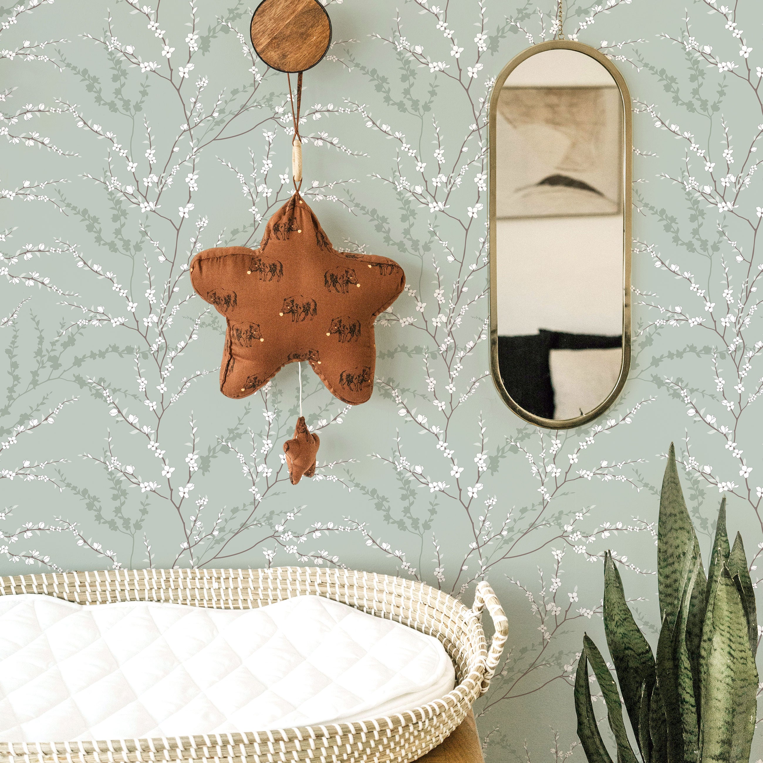 West Coast Branch Peel & Stick Wallpaper Sheets – 12 Pack