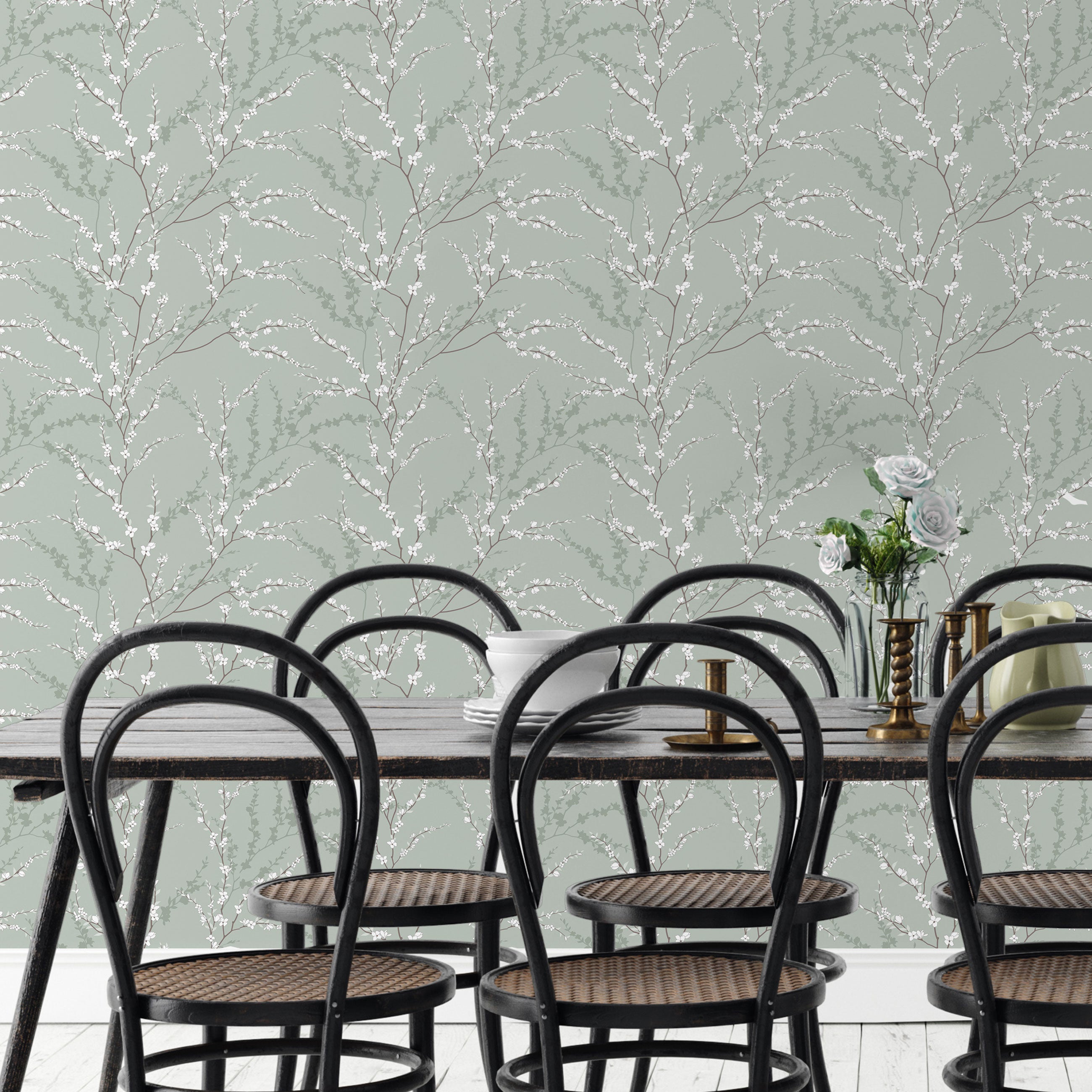 West Coast Branch Peel & Stick Wallpaper Sheets – 12 Pack