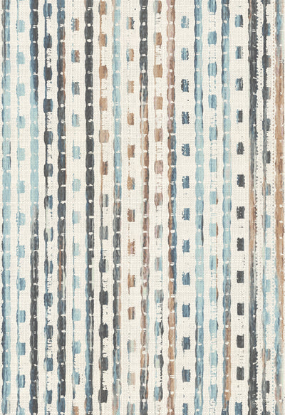 Woven Stripe Peel & Stick Wallpaper Sheets – 12 Pack
